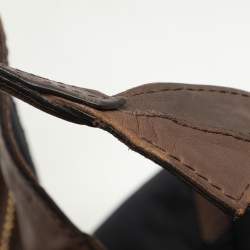 Givenchy Brown Textured Leather Small Tinhan Hobo Bag
