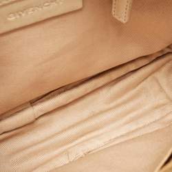 Givenchy Beige/Grey Signature Canvas and Leather Crossbody Bag