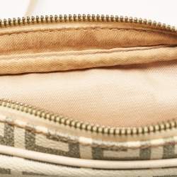 Givenchy Beige/Grey Signature Canvas and Leather Crossbody Bag