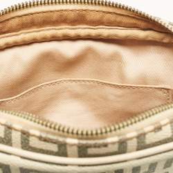 Givenchy Beige/Grey Signature Canvas and Leather Crossbody Bag