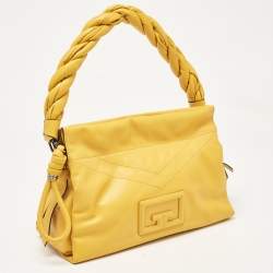 Givenchy Yellow Leather id93 Shoulder Bag
