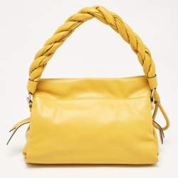 Givenchy Yellow Leather id93 Shoulder Bag