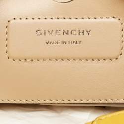 Givenchy Yellow Leather id93 Shoulder Bag