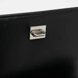 Pre Owned حقيبة كروس جيفنشي ميني باندورا بوكس جلد أسود