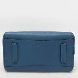 Givenchy Blue Leather Small Antigona Satchel
