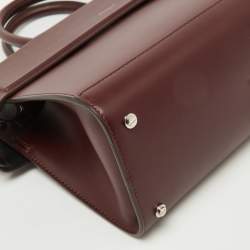 Givenchy Burgundy Leather Small Horizon Tote