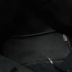 Givenchy Black Leather Antigona Rottweiler Print Shopper Tote 