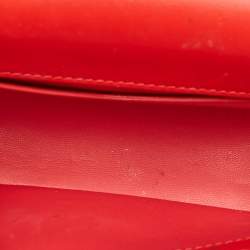Givenchy Red Leather Mini 4G Crossbody Bag