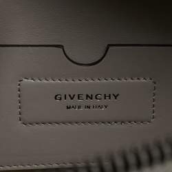 Givenchy Grey Leather Medium Antigona Soft Satchel
