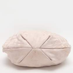 Givenchy Light Beige/Black Monogram Nylon and Leather Hobo