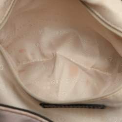 Givenchy Light Beige/Black Monogram Nylon and Leather Hobo