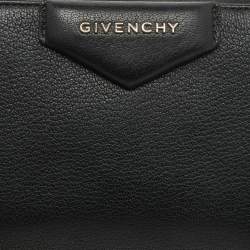 Givenchy Black Leather Micro Antigona Shoulder Bag