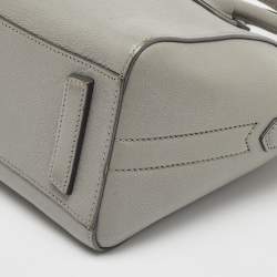 Givenchy Grey Leather Mini Antigona Satchel