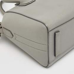 Givenchy Grey Leather Mini Antigona Satchel