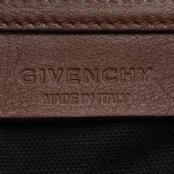 Givenchy Brown/Grey Leather Small Antigona Satchel