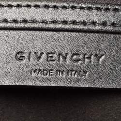 Givenchy Black Canvas and Leather Antigona Shopper Tote