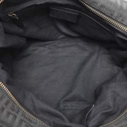 Givenchy Black Canvas and Leather Satchel