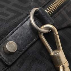 Givenchy Black Canvas and Leather Satchel