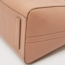Pre Owned Givenchy Beige Leather Medium Antigona Satchel