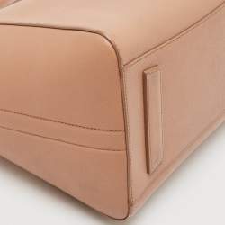 Pre Owned Givenchy Beige Leather Medium Antigona Satchel