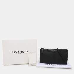 Givenchy Black Leather Antigona Crossbody Bag