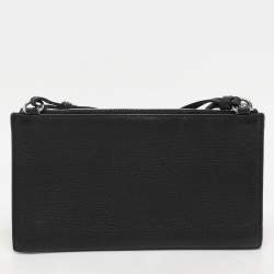 Givenchy Black Leather Antigona Crossbody Bag