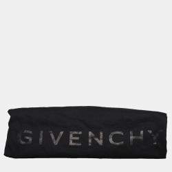 Givenchy Dark Blue/Black Leather Canvas Bond Belt Bag