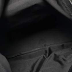 Givenchy Black Leather and Nylon Lion Print Backpack