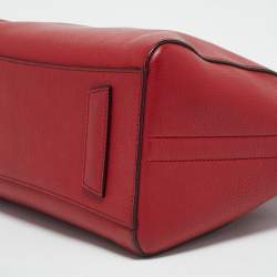 Givenchy Red Leather Small Antigona Satchel