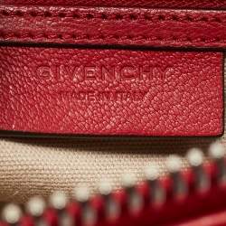 Givenchy Red Leather Small Antigona Satchel