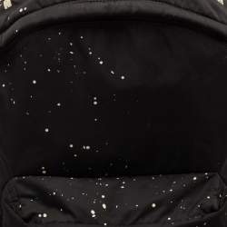 Givenchy Black/White Nylon Splatter Urban Backpack