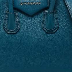 Givenchy Blue Leather Mini Antigona Satchel