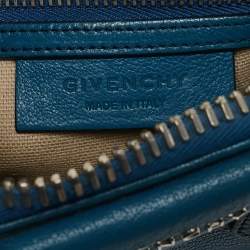 Givenchy Blue Leather Mini Antigona Satchel