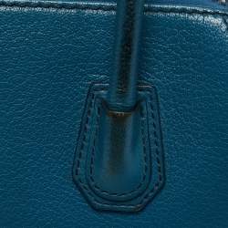 Givenchy Blue Leather Mini Antigona Satchel