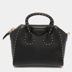 Givenchy Black Leather Mini Antigona Satchel