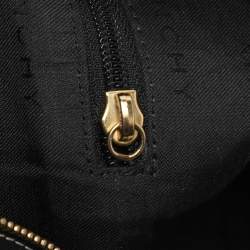 Givenchy Grey/Black Monogram Canvas and Leather Hobo