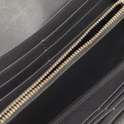 Givenchy Beige/Grey Monogram Canvas and Leather Continental Wallet