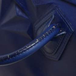 Givenchy Blue Leather 3D Stud Antigona Satchel