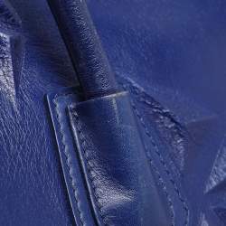 Givenchy Blue Leather 3D Stud Antigona Satchel