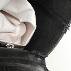 مملوكة مسبقًا Givenchy Black Croc Embossed Leather Pandora Shoulder Bag