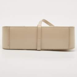Givenchy Beige Monogram Canvas and Leather Small Cut Out Chain Bag 