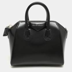 Givenchy Black Leather Mini Antigona Satchel