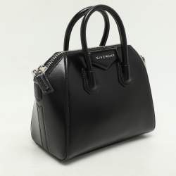 Givenchy Black Leather Mini Antigona Satchel