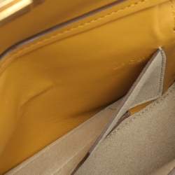 Givenchy Yellow Leather GV3 Crossbody Bag