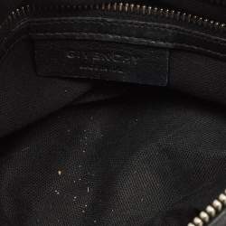 Givenchy Black Crinkled Leather Small Pandora Shoulder Bag