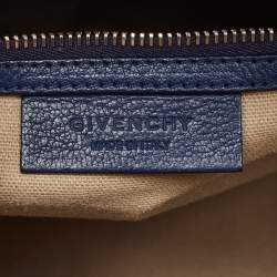 Givenchy Navy Blue Leather Small Antigona Satchel