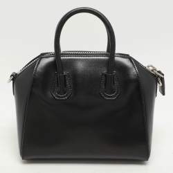 Givenchy Black Leather Mini Antigona Satchel
