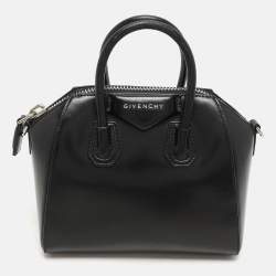 Givenchy Black Leather Mini Antigona Satchel