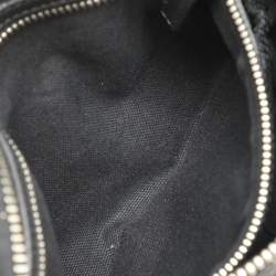 Givenchy Black/Cream Nylon and Leather Small Pandora Shoulder Bag
