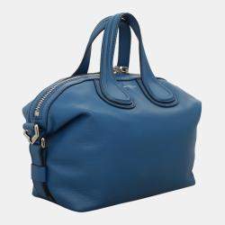 Givenchy Blue Leather Nightingale Small Bag